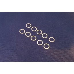 FX0071 - Rear axle shims  6.4 x 8.2mm -  super precise 0.2mm shims