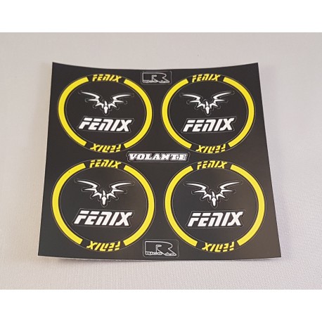 Fenix  Side Wall Sticker Yellow Color for Volante F1