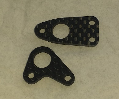 Steering link + Ackermann plate