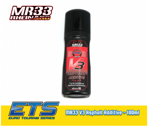 MR33-0003 - MR33 N°3 Black Outdoor Tire Additive 100ml ETS Approved