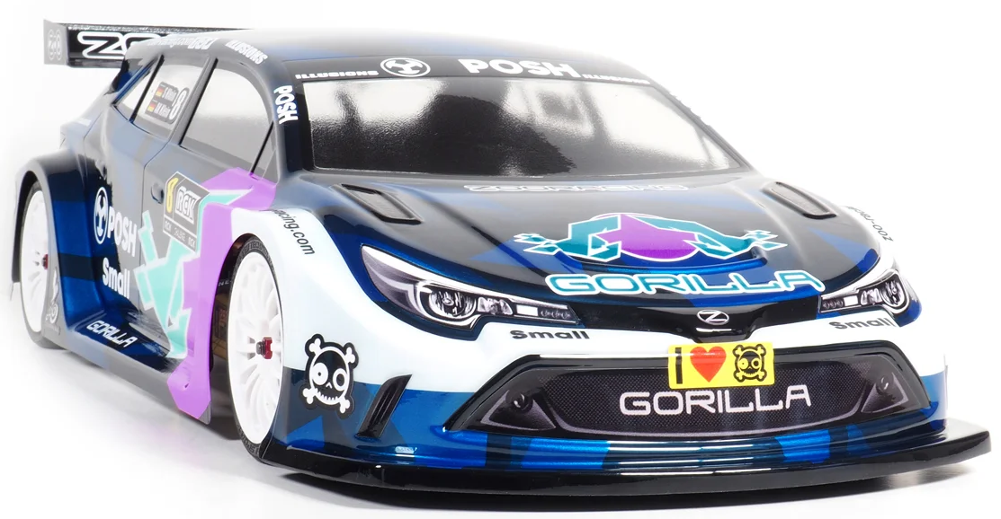 ZooRacing - Gorilla - 190mm FWD Body - 0.7mm REGULAR
