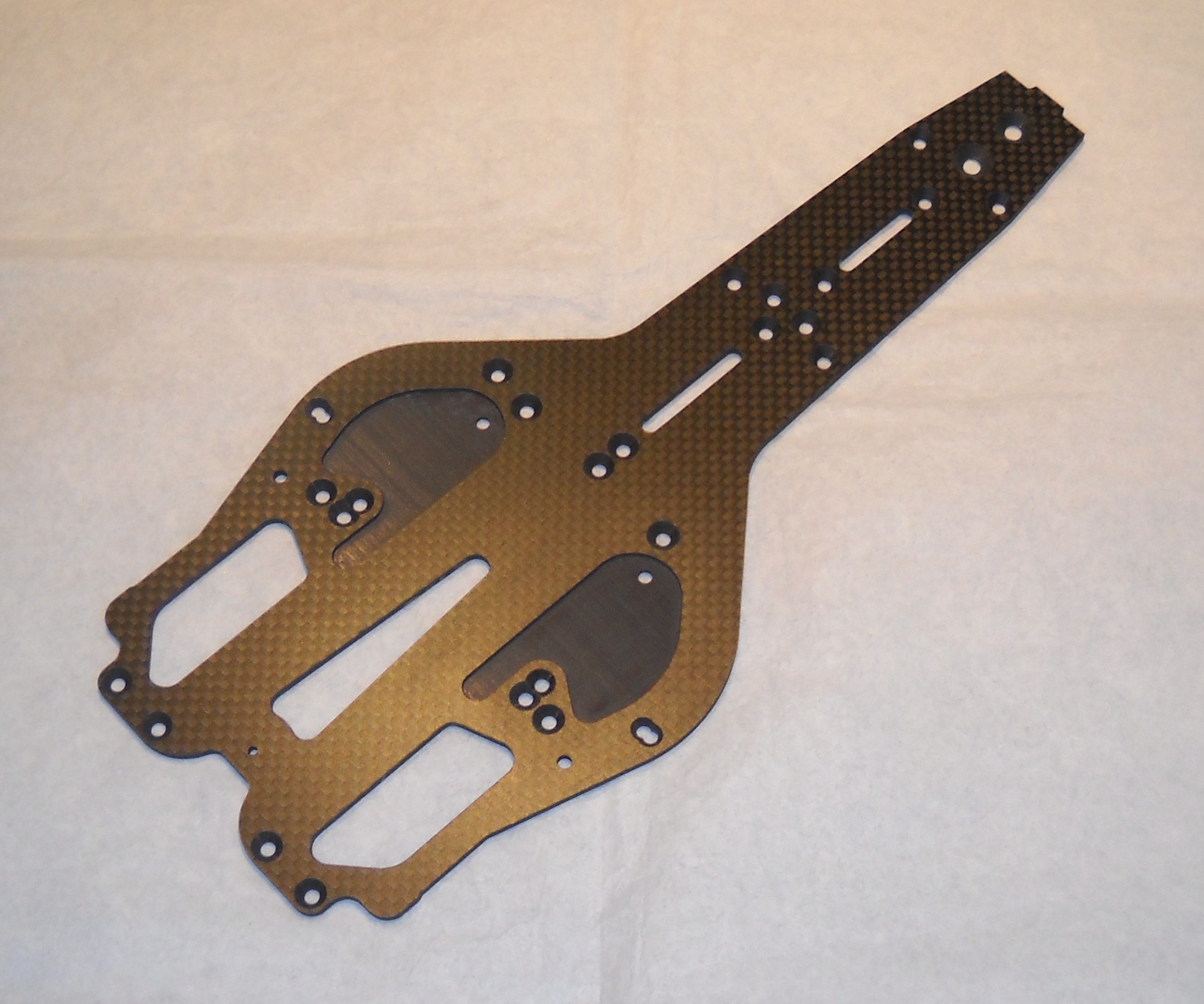 Xray X1 Optional Chassis - 2.5mm Carbon fibre